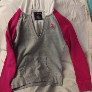 Polo hoodie sweatshirt